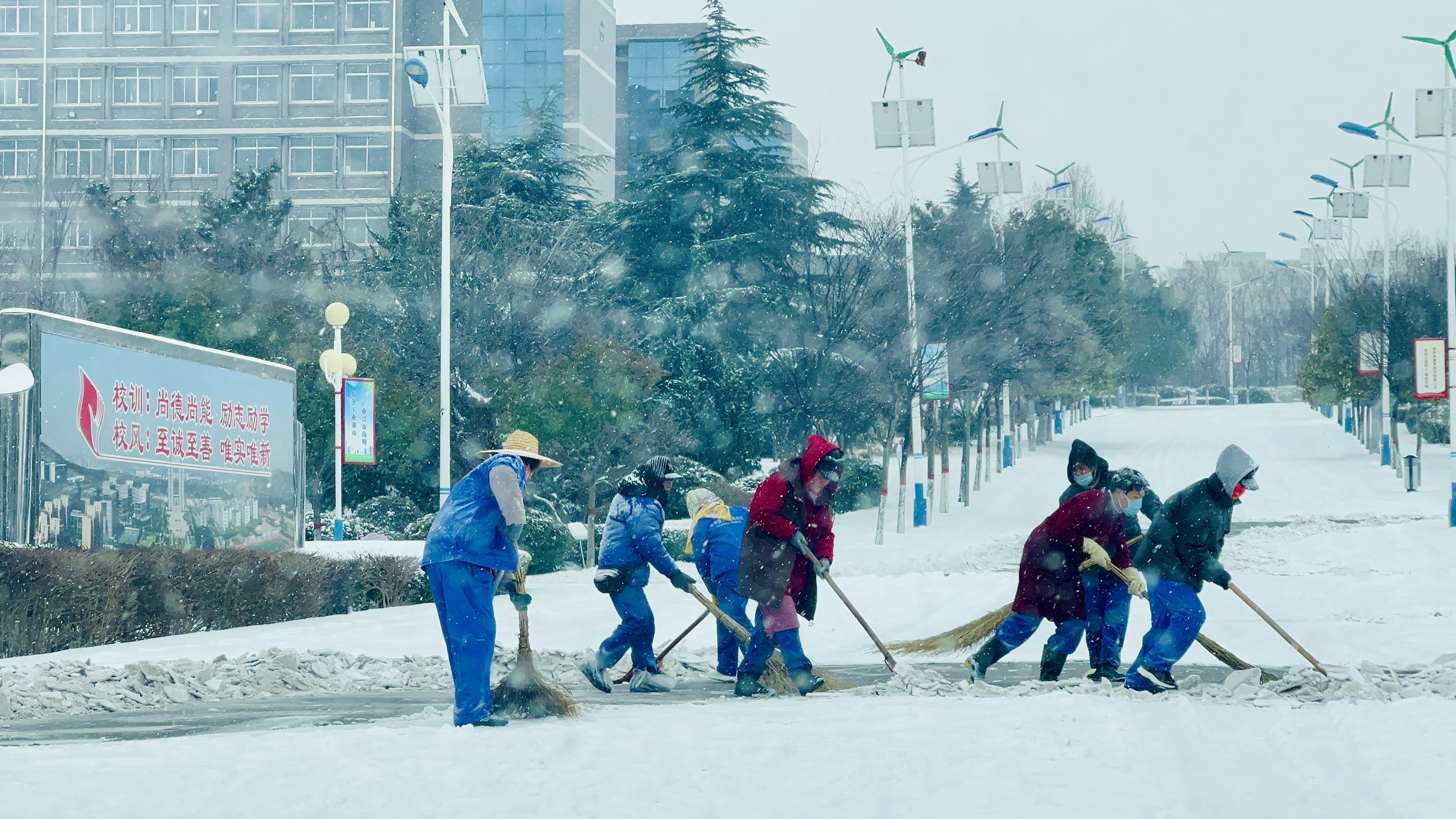 校園除雪